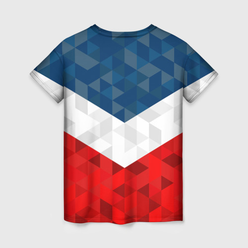 Женская футболка 3D Форма России, цвет 3D печать - фото 2