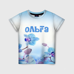 Детская футболка 3D Ольга