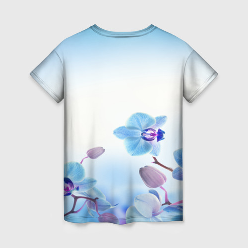 Женская футболка 3D с принтом Ольга, вид сзади #1