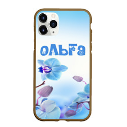 Чехол для iPhone 11 Pro Max матовый Ольга