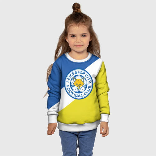 Детский свитшот 3D Leicester City FC, цвет 3D печать - фото 7