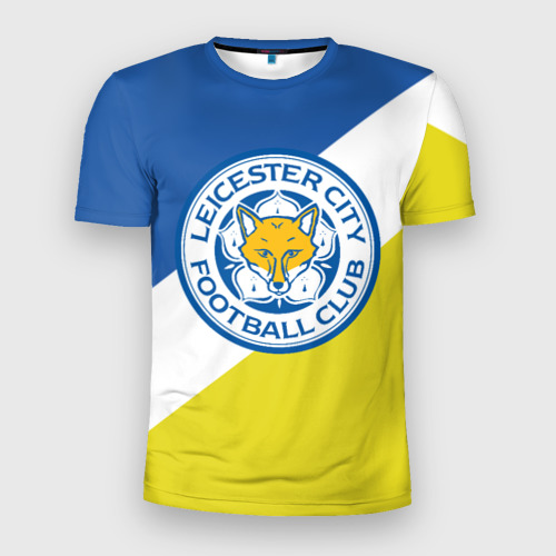 Мужская футболка 3D Slim Leicester City FC, цвет 3D печать