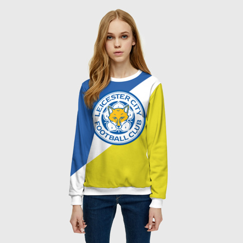 Женский свитшот 3D Leicester City FC - фото 3