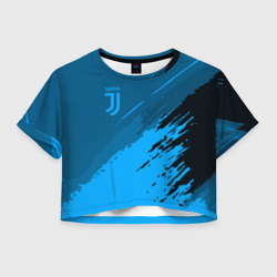 Женская футболка Crop-top 3D Juventus original 2018