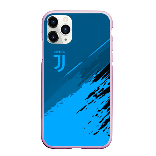 Чехол для iPhone 11 Pro Max матовый Juventus original 2018, цвет розовый