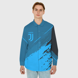 Мужская рубашка oversize 3D Juventus original 2018 - фото 2