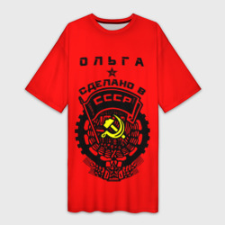 Платье-футболка 3D Ольга - сделано в СССР