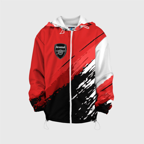 Детская куртка 3D Arsenal 2018 Original, цвет белый