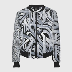 Женский бомбер 3D Каллиграфия этого года! [4]