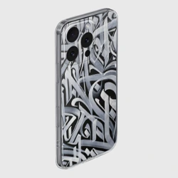 Чехол для iPhone 16 Pro силиконовый с защитой камеры Каллиграфия этого года! [4] - фото 2