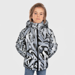 Зимняя куртка для мальчиков 3D Каллиграфия этого года! [4] - фото 2