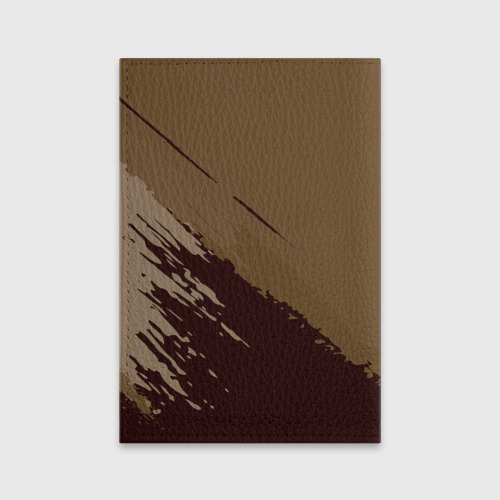 Обложка для паспорта матовая кожа FC Inter abstract style, цвет бирюзовый - фото 2