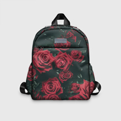 Детский рюкзак 3D Цветы Розы