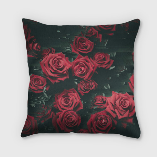 Подушка 3D Цветы Розы