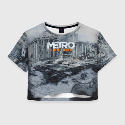 Женская футболка Cropp-top METRO Last Light Фото 01 Женская футболка Cropp-top METRO Last Light Фото 01