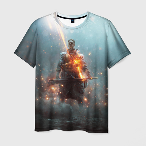 Мужская футболка 3D BATTLEFIELD 1 Фото 01 Мужская футболка 3D BATTLEFIELD 1 Фото 01