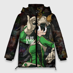 Женская зимняя куртка Oversize My Hero Academia в очках