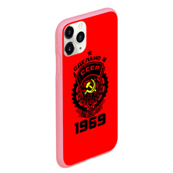 Чехол для iPhone 11 Pro Max матовый Сделано в СССР 1969 - фото 2
