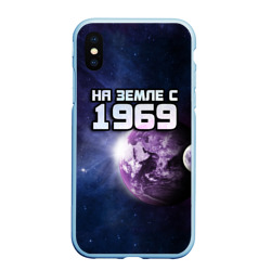 Чехол для iPhone XS Max матовый На земле с 1969