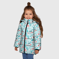 Зимняя куртка для девочек 3D 36,6 - фото 2