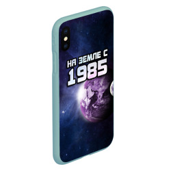 Чехол для iPhone XS Max матовый На земле с 1985 - фото 2