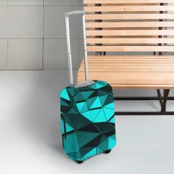 Чехол для чемодана 3D Metalic collection - фото 2