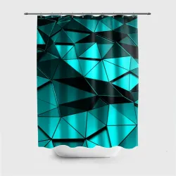 Штора 3D для ванной Metalic collection