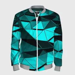 Мужской бомбер 3D Metalic collection