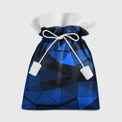 Подарочный 3D мешок Blue abstraction collection