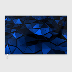 Флаг 3D Blue abstraction collection