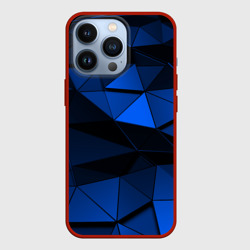 Чехол для iPhone 13 Pro Blue abstraction collection