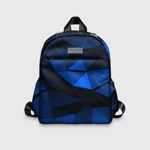 Детский рюкзак 3D Blue abstraction collection