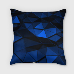 Подушка 3D Blue abstraction collection