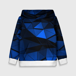 Детская толстовка 3D Blue abstraction collection