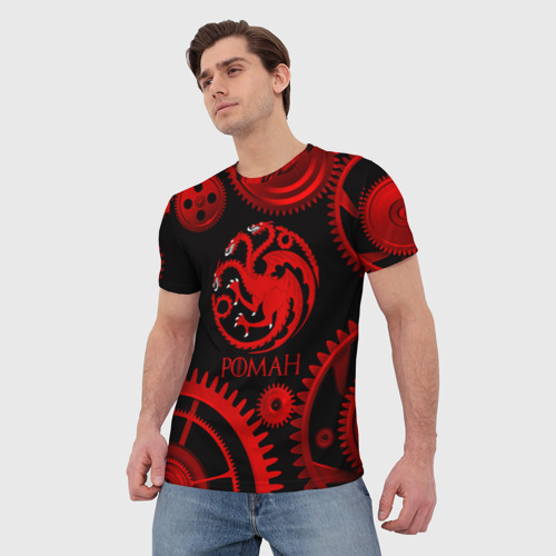 Мужская футболка 3D Targaryen Роман, цвет 3D печать - фото 3