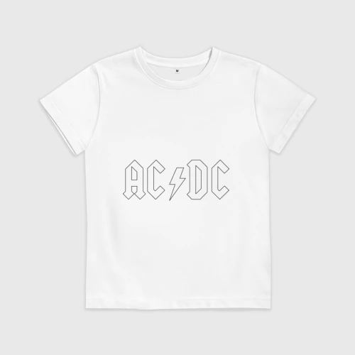 Детская футболка хлопок AC/DC