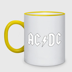 Кружка двухцветная AC/DC