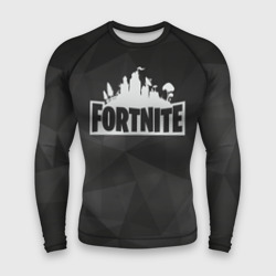 Мужской рашгард 3D Fortnite Black Abstract