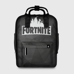 Женский рюкзак 3D Fortnite Black Abstract