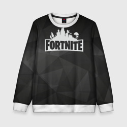 Детский свитшот 3D Fortnite Black Abstract