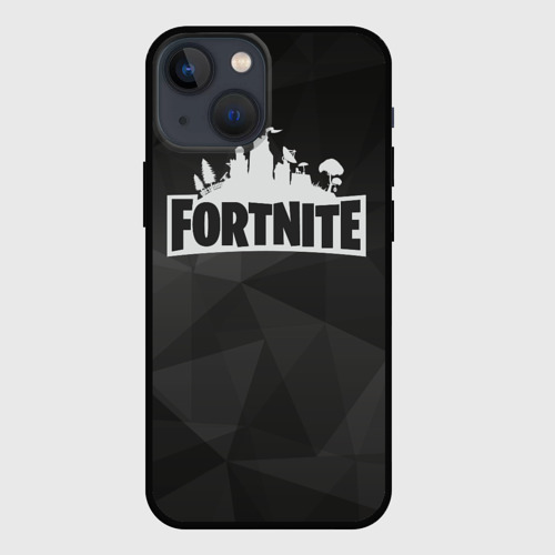 Чехол для iPhone 13 mini Fortnite Black Abstract