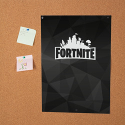 Постер Fortnite Black Abstract - фото 2