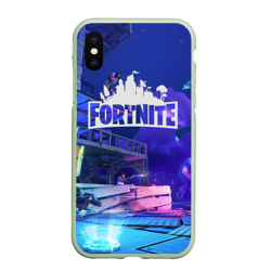 Чехол для iPhone XS Max матовый Fortnite