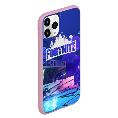 Чехол для iPhone 11 Pro Max матовый Fortnite, цвет розовый - фото 3