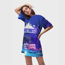 Платье-футболка 3D Fortnite - фото 2