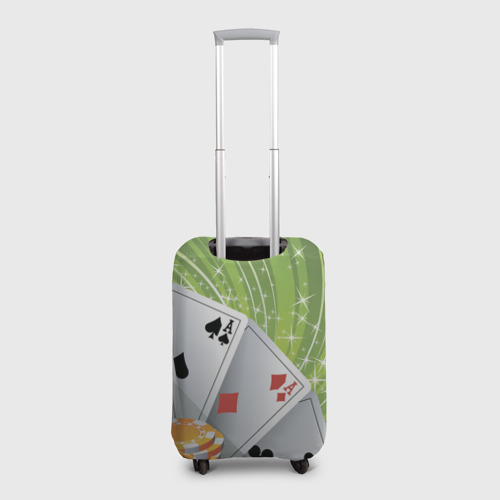 Чехол для чемодана 3D Покер Старс, цвет 3D печать - фото 2