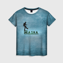 Женская футболка 3D Маша в стиле Доктор Хаус