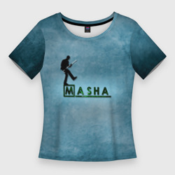 Женская футболка 3D Slim Маша в стиле Доктор Хаус