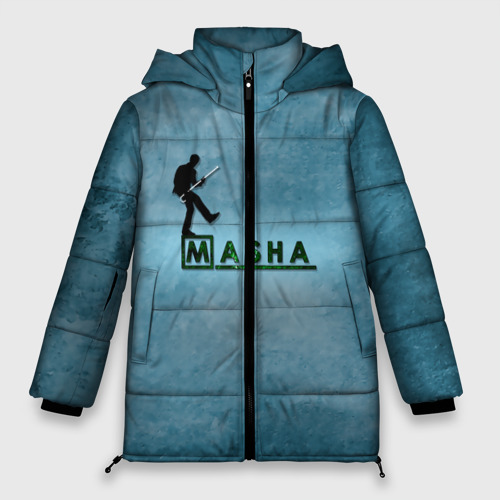 Женская зимняя куртка Oversize Маша в стиле Доктор Хаус, цвет черный