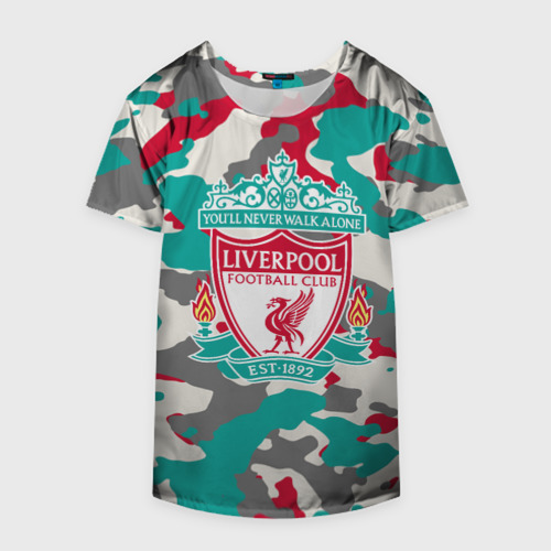 Накидка на куртку 3D FC Liverpool , цвет 3D печать - фото 4